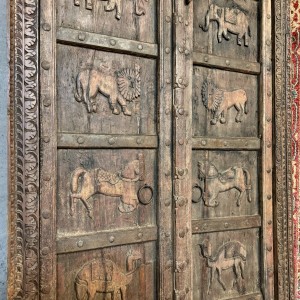 Antique Indian Animal Doors